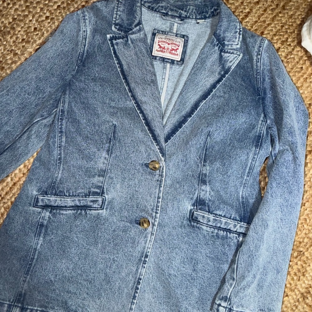 Levi's Light Blue Denim Women's Jacket